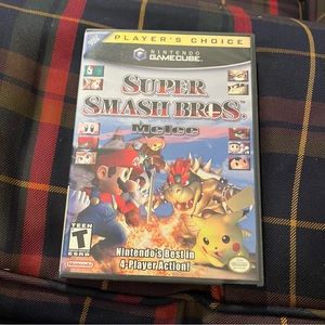 Super Smash Bros Melee GameCube CASE ONLY